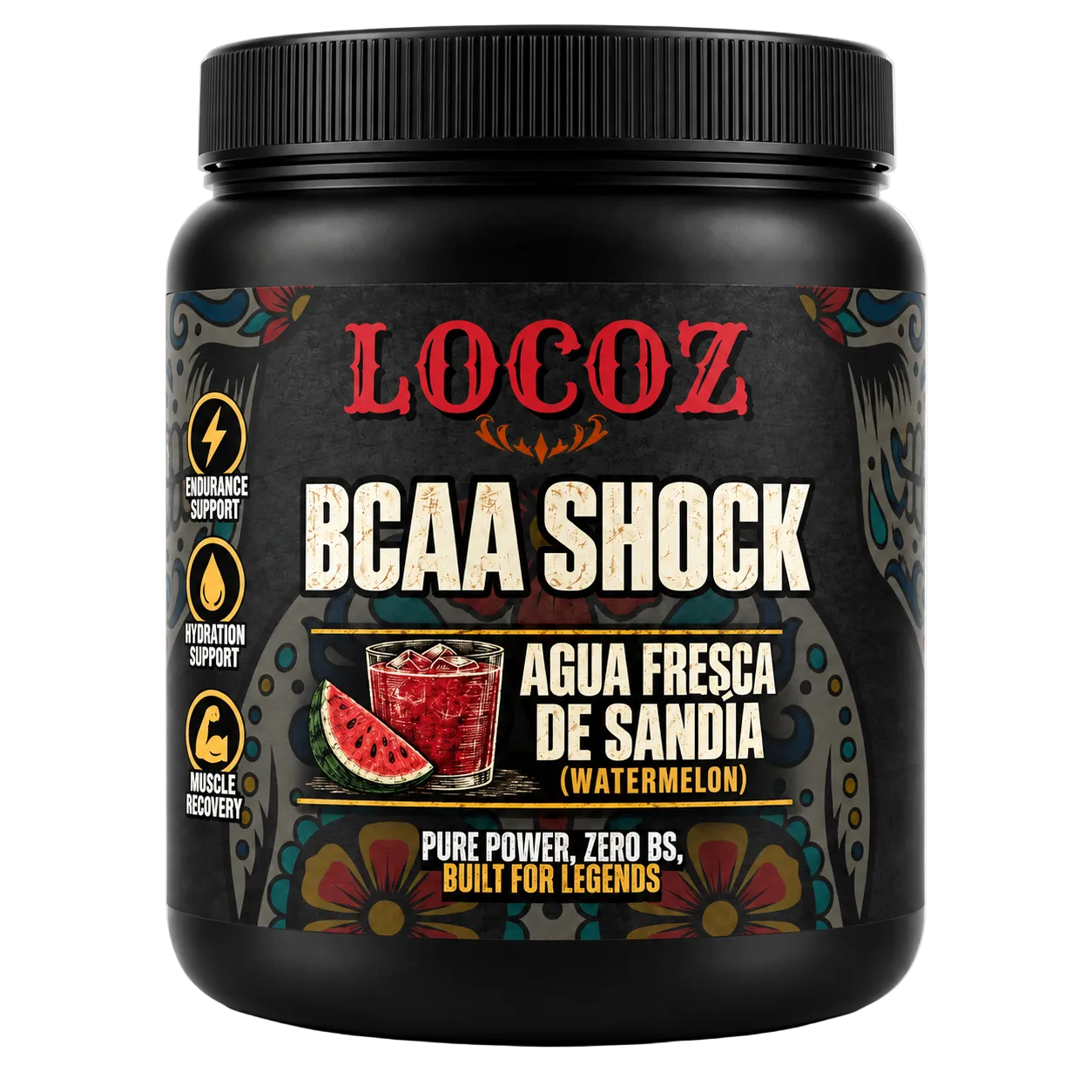 LOCOZ BCAA Shock agua fresca flavors